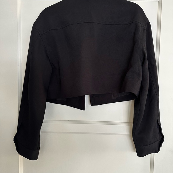 Button Up Crop Jacket - Picture 6 of 6